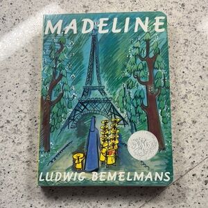 Madeline Green and Blue Coffee Table Book